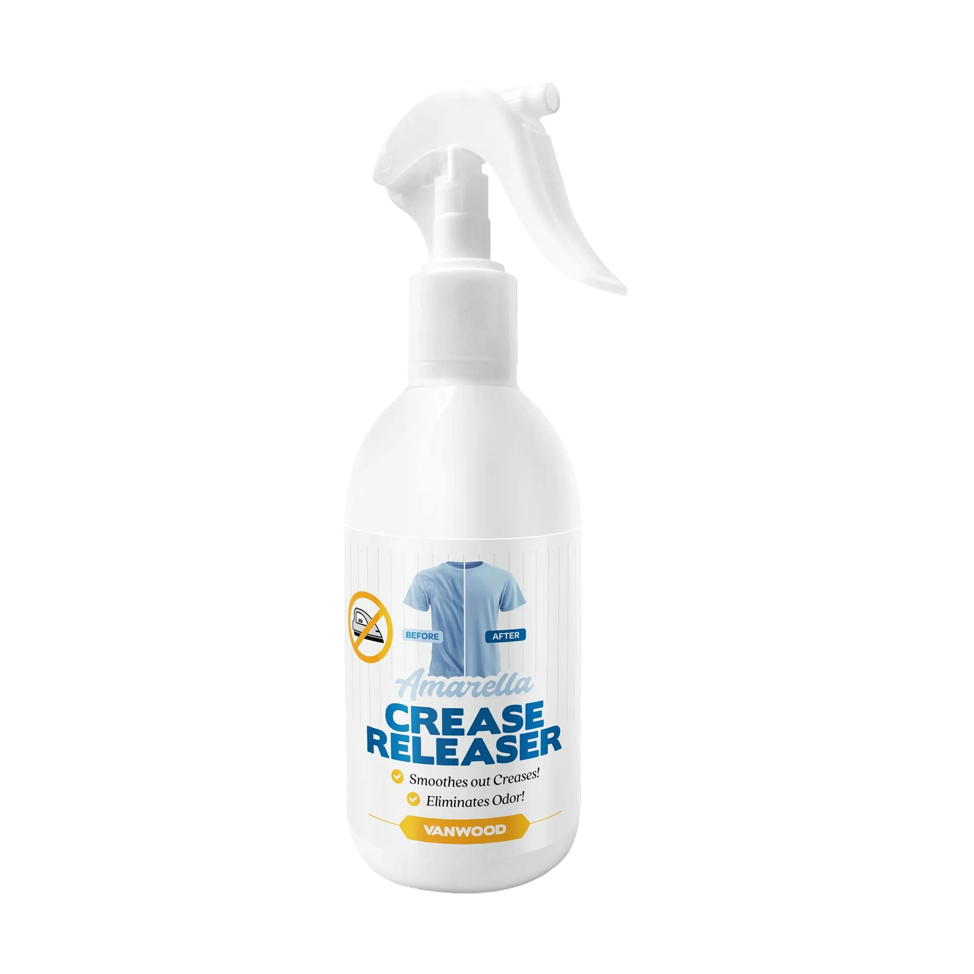 Праска-спрей для білизни Amarella Crease Releaser Vanwood, 250 мл
